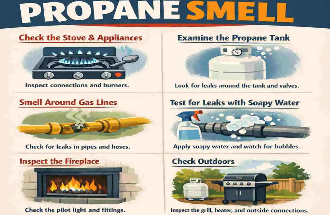 what does propane smell like in a house