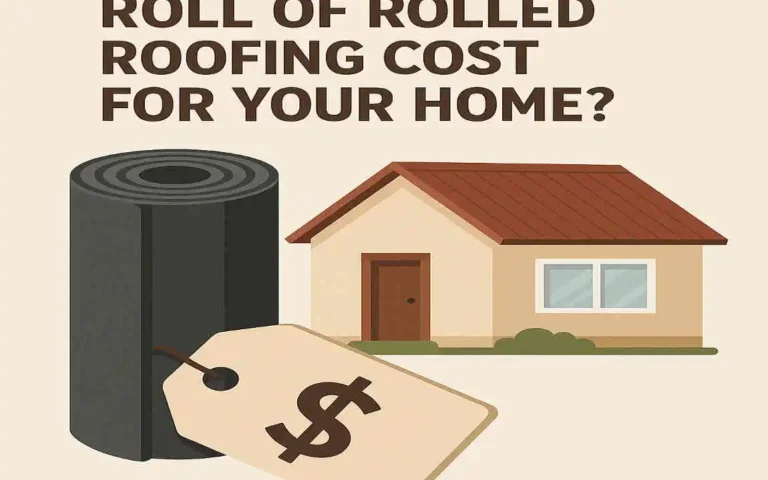 How Much Does a Roll of Rolled Roofing Cost for Your Home?