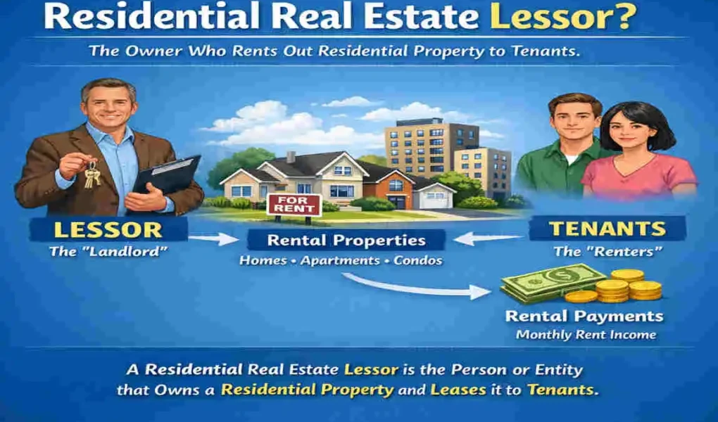 are you a lessor of residential real estate