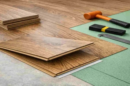 are laminate floors toxic