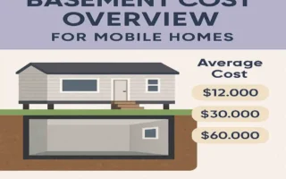 Transform Your Space: Basement Cost Overview for Mobile Homes