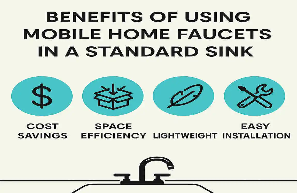 Are Mobile Home Faucets Compatible with Standard Sinks?