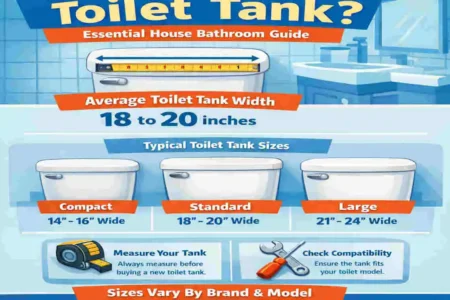 how wide is a toilet tank