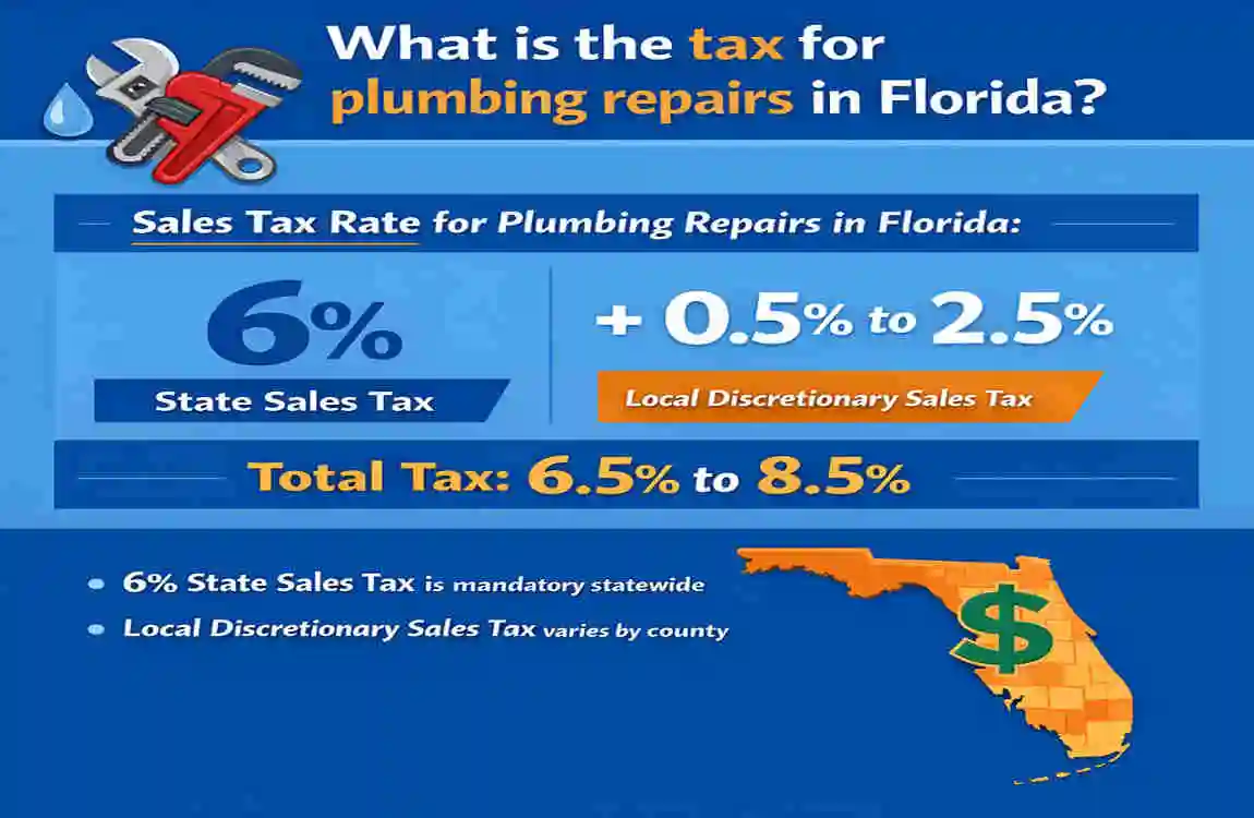 Florida Plumbing Repair Tax Explained: What Homeowners Pay for House Fixes