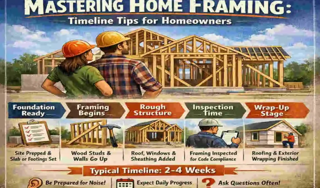 after framing how long to finish house