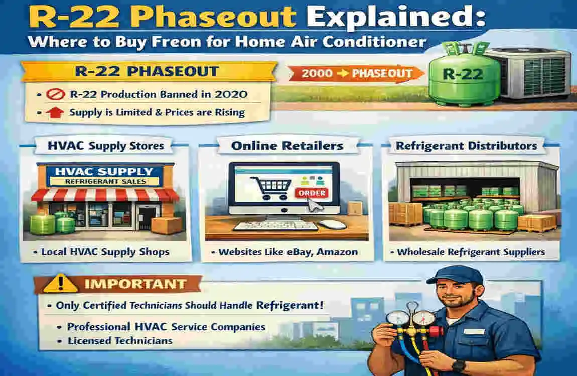 Where to Buy Freon for Home Air