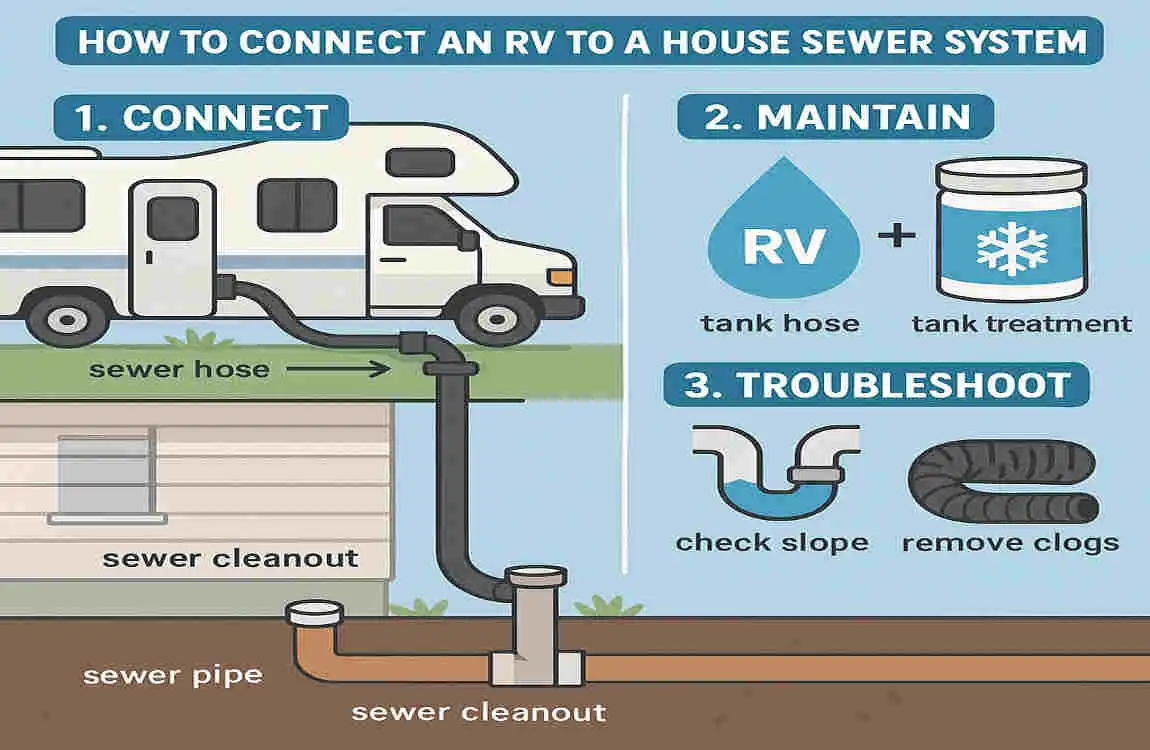 How to Connect Your RV to House Sewer: Step-by-Step Guide for Safe and Easy Hookup