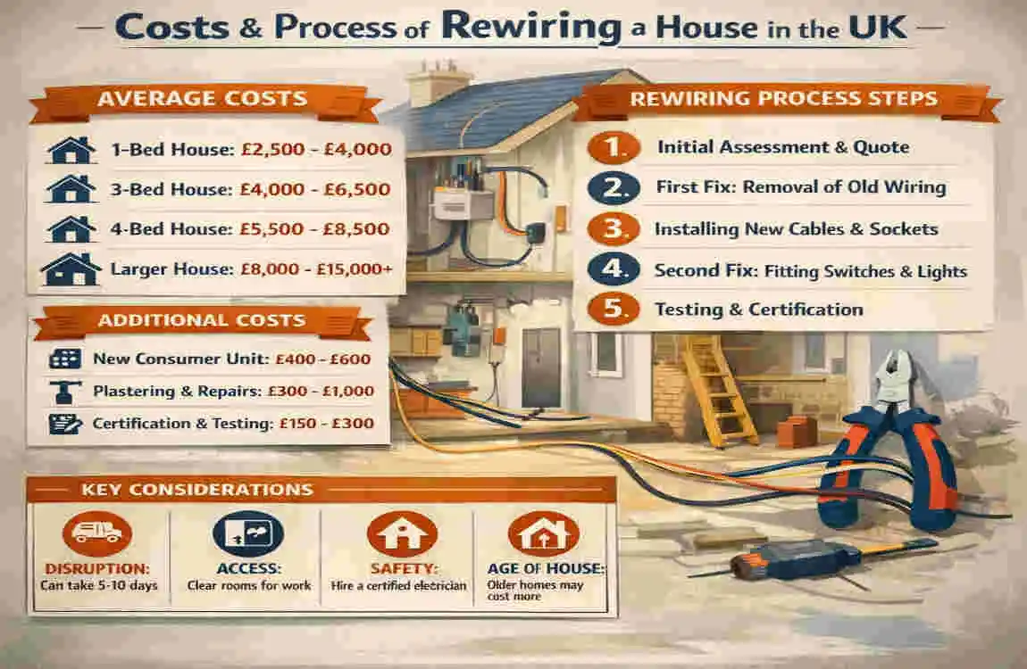 How Often to Rewire a House in the UK