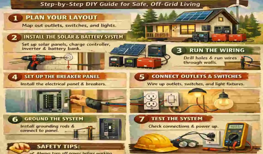 How to Wire a Small House: Step-by-Step DIY Guide for Safe, Off-Grid Living