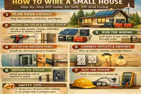 How to Wire a Small House: Step-by-Step DIY Guide for Safe, Off-Grid Living