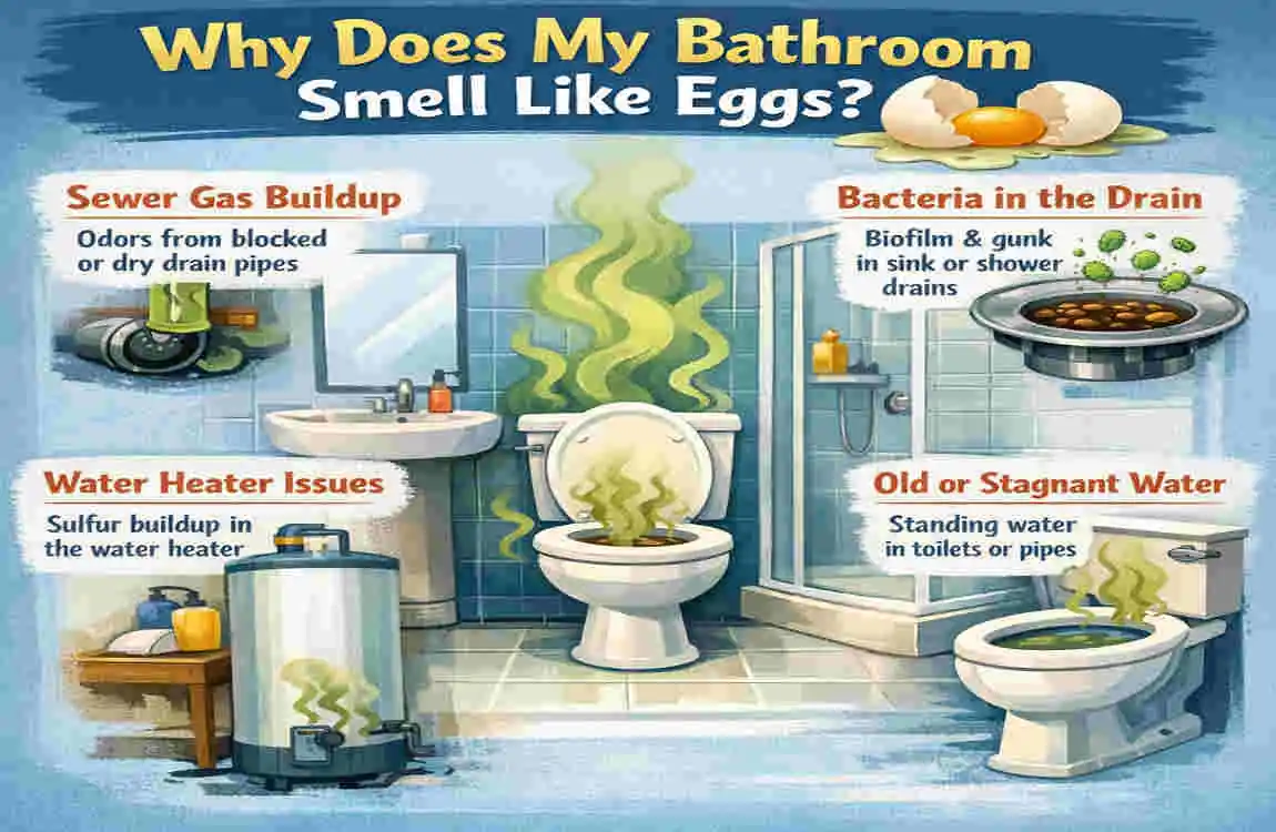 why does my bathroom smell like eggs
