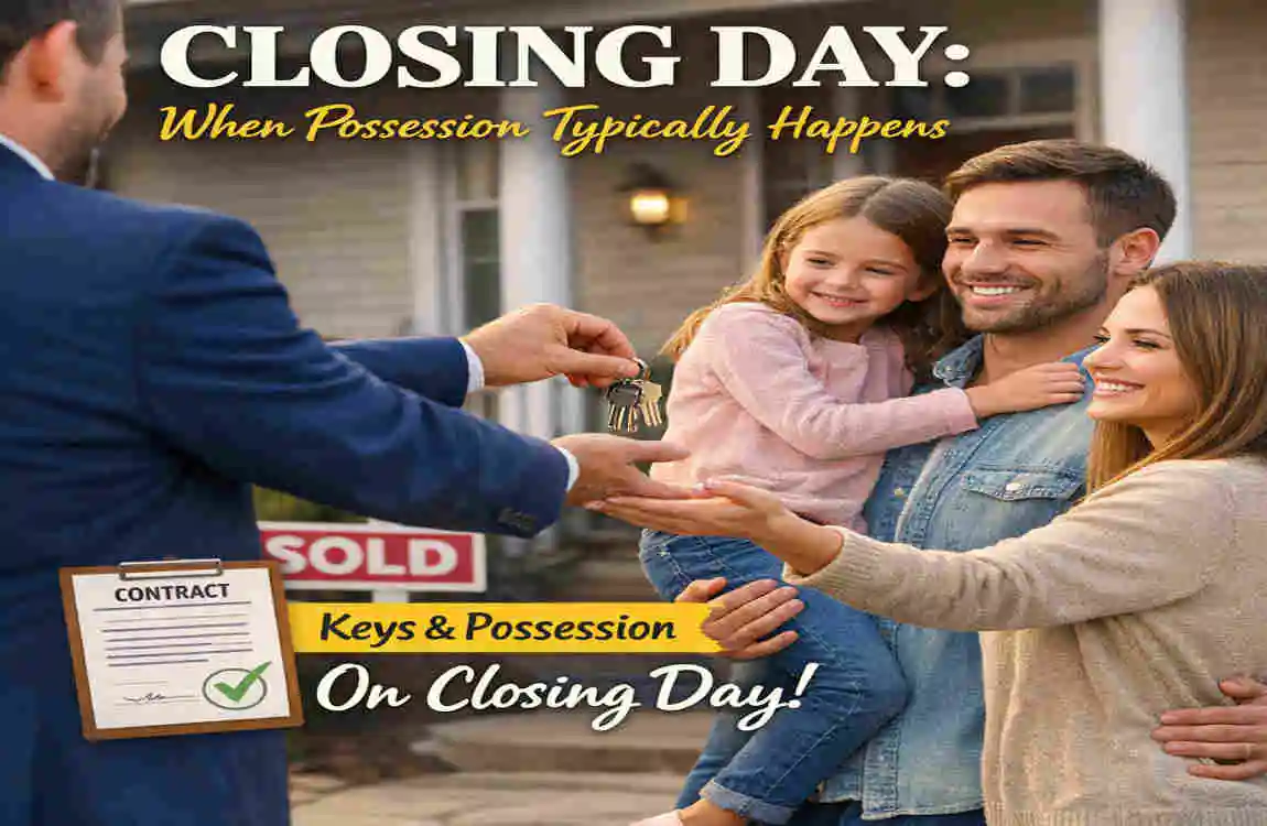 when does buyer take possession of home