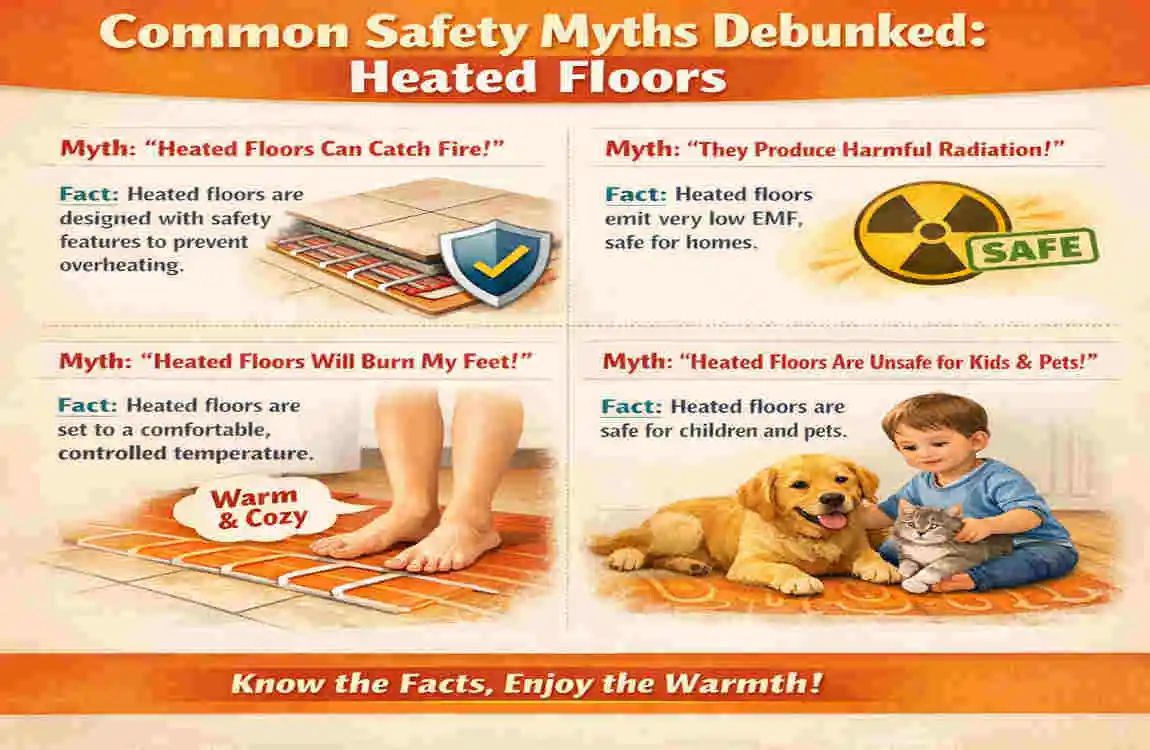are heated floors safe