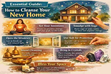 how to cleanse your new home