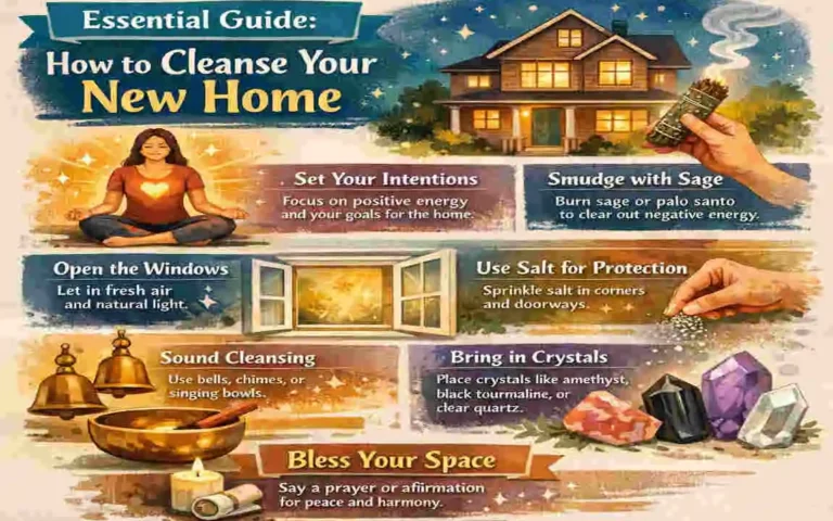 how to cleanse your new home