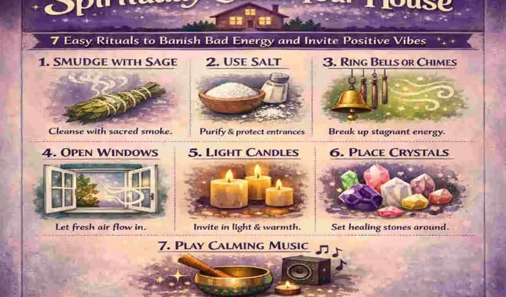 how to spiritually clean your house