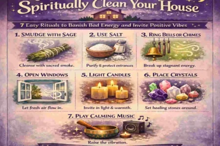how to spiritually clean your house