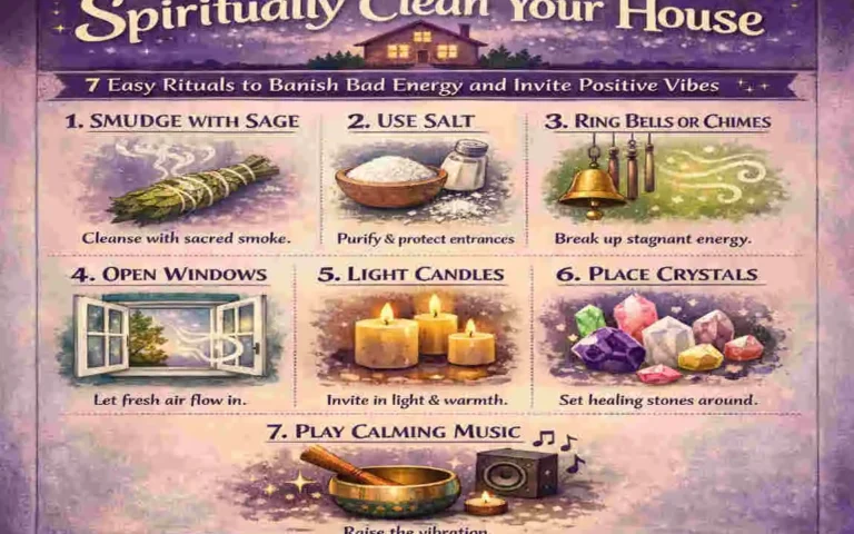 how to spiritually clean your house