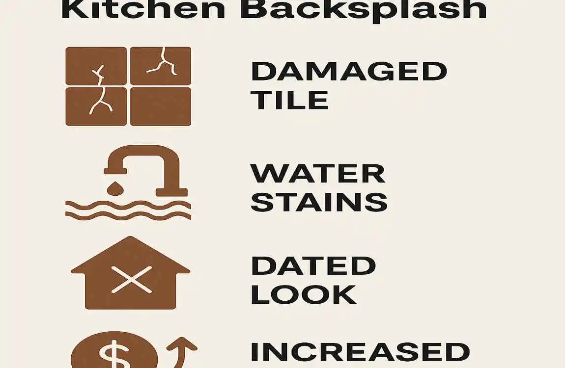 how to remove backsplash from kitchen