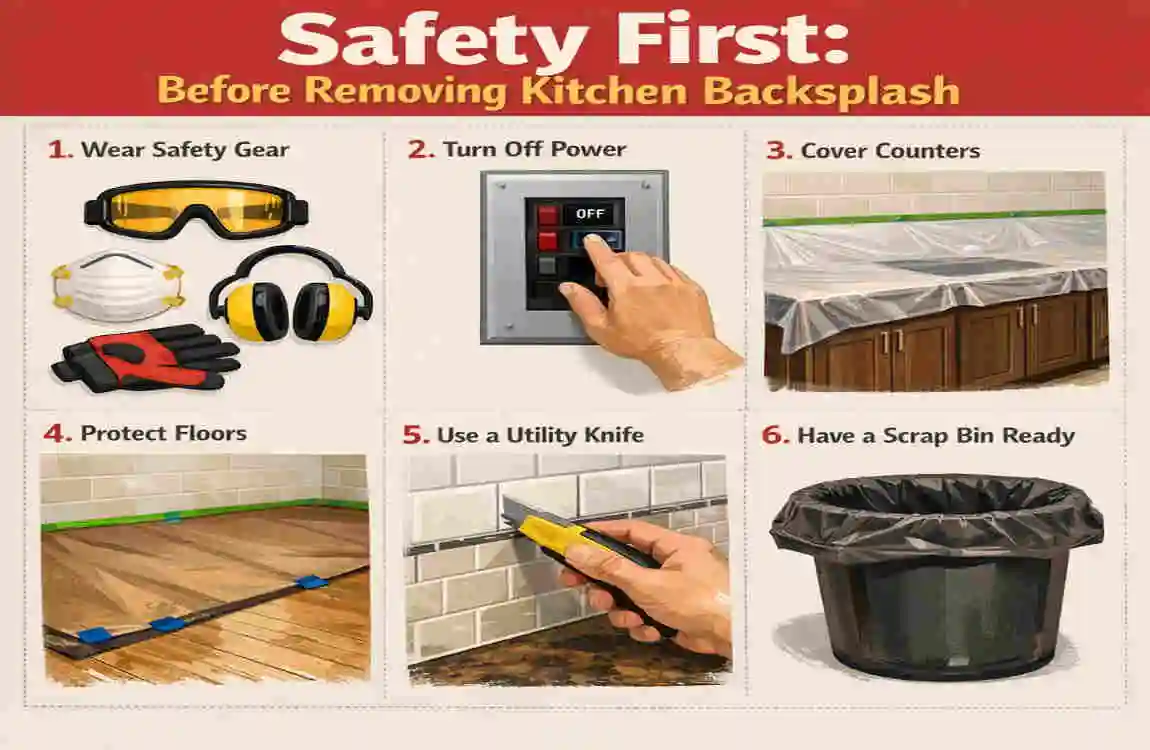 How to Remove Kitchen Backsplash from Your House: Easy DIY Guide for a Fresh Home Makeover