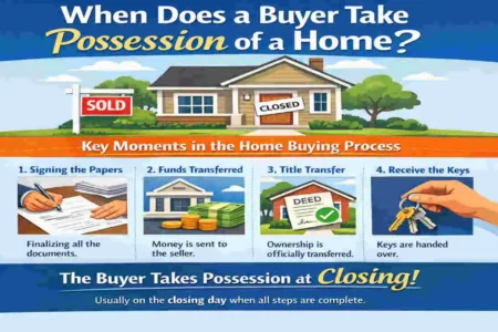 when does buyer take possession of home
