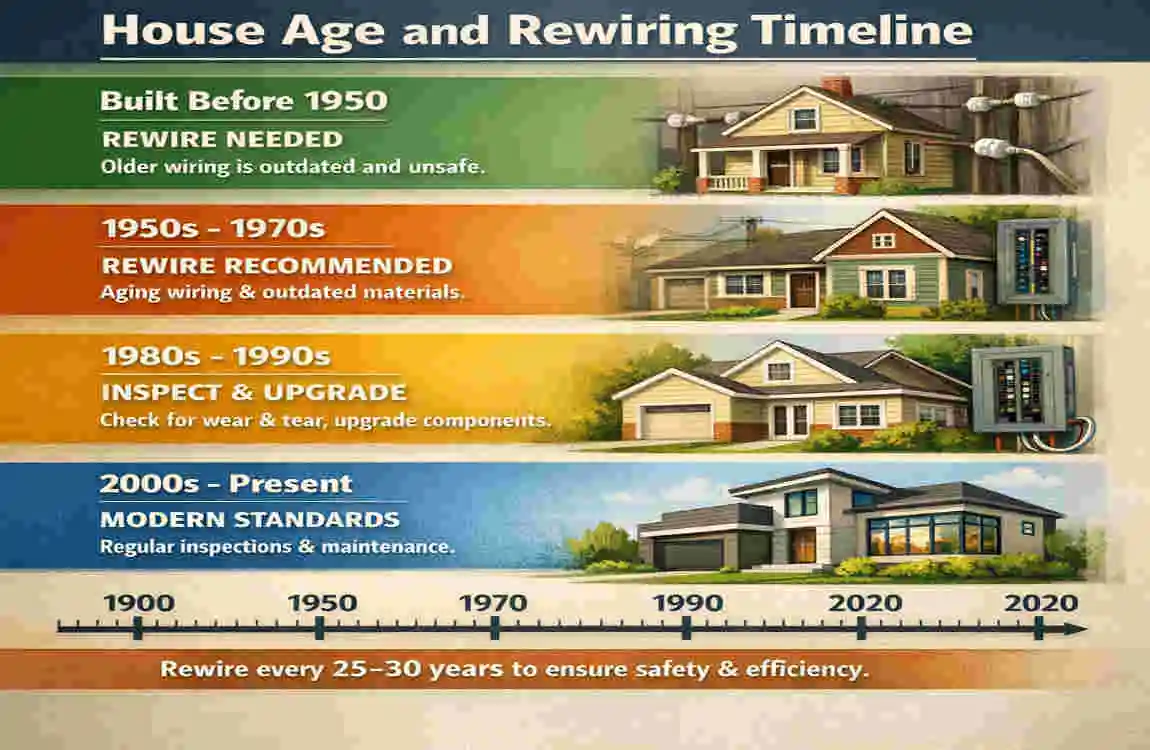 How Often to Rewire a House in the UK
