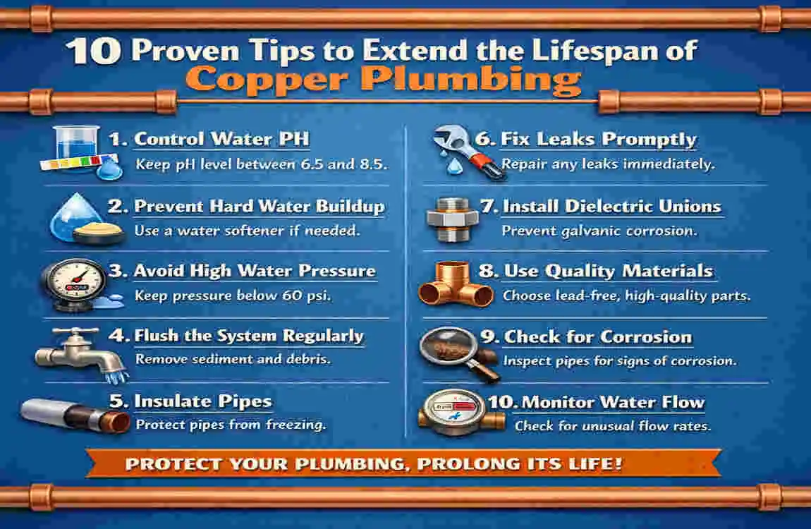 how long does copper plumbing last