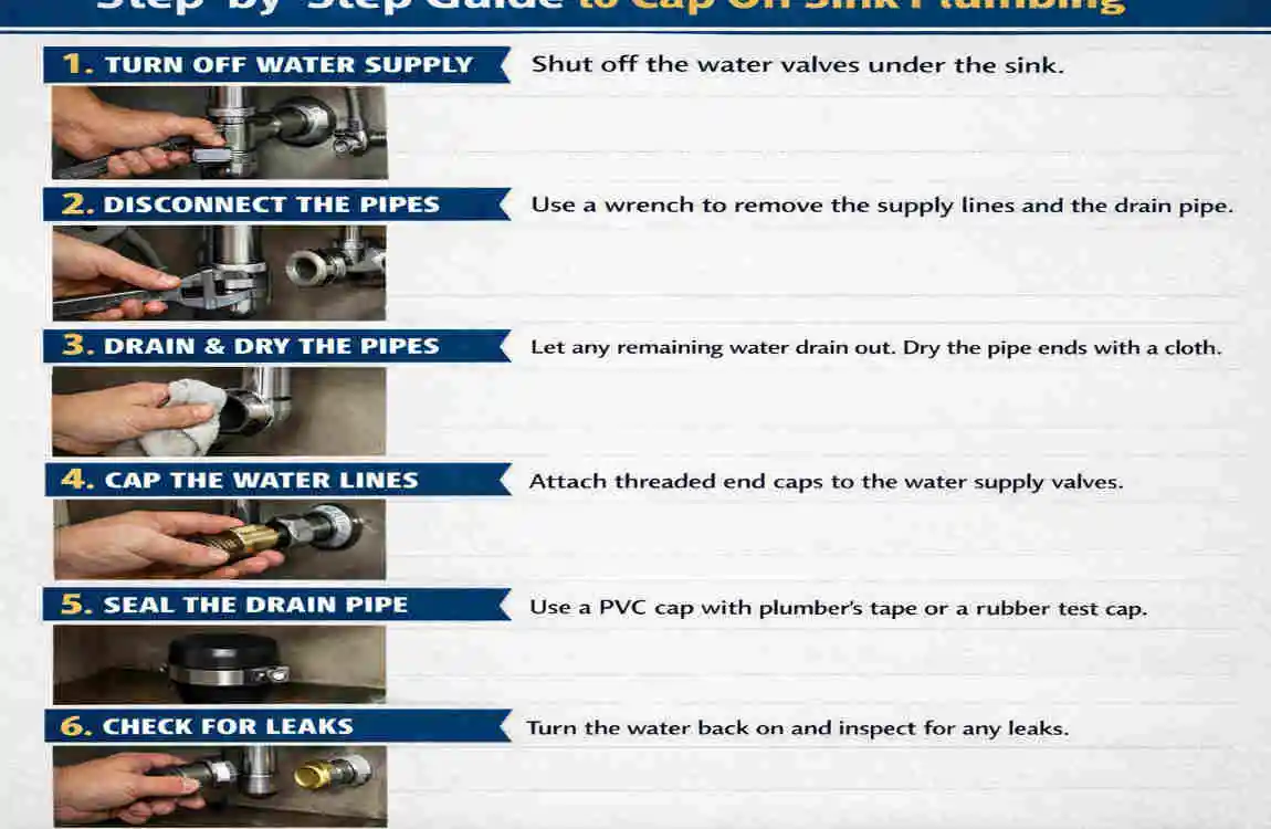 How to Cap Off Sink Plumbin