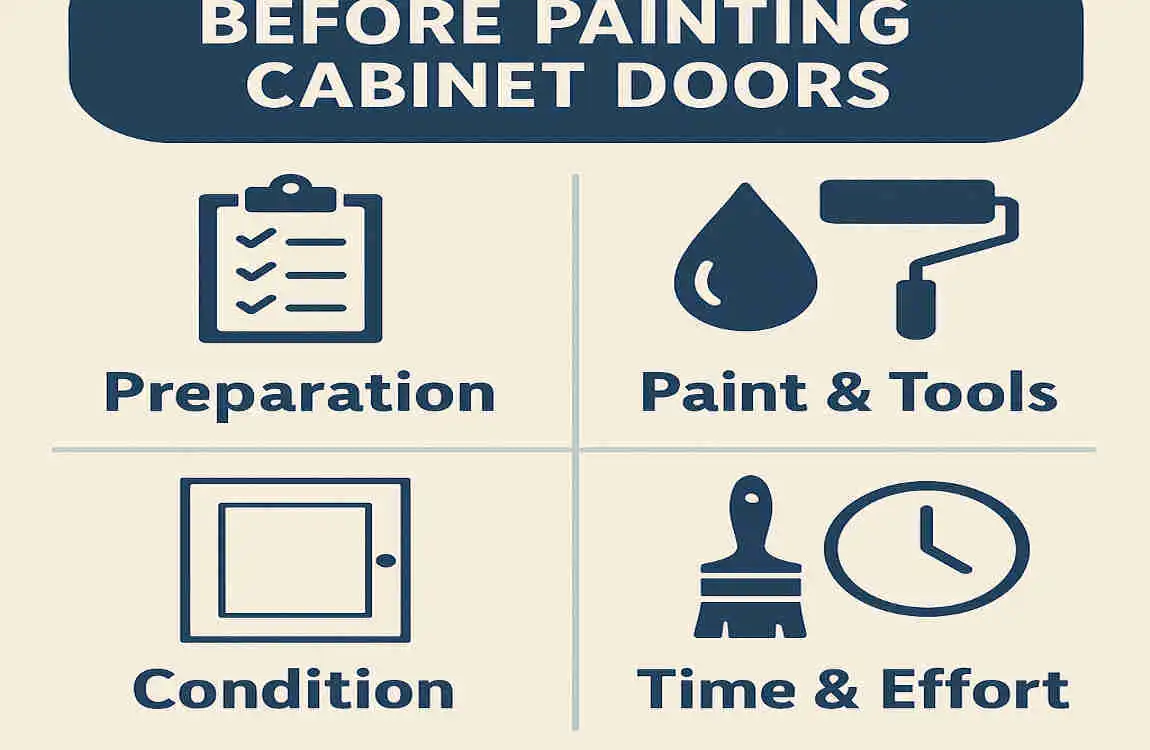 do you paint the inside of cabinets doors