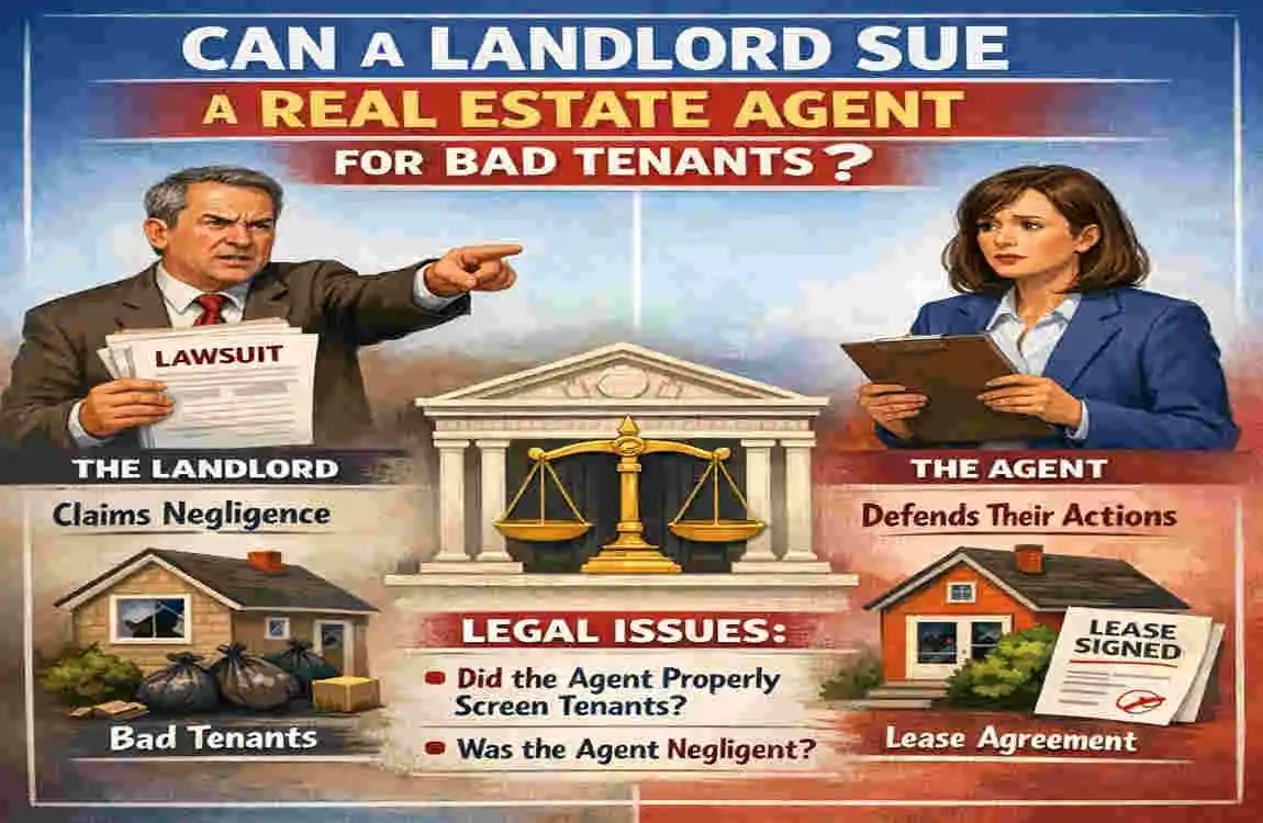 are real estate agent liable for bad tenants