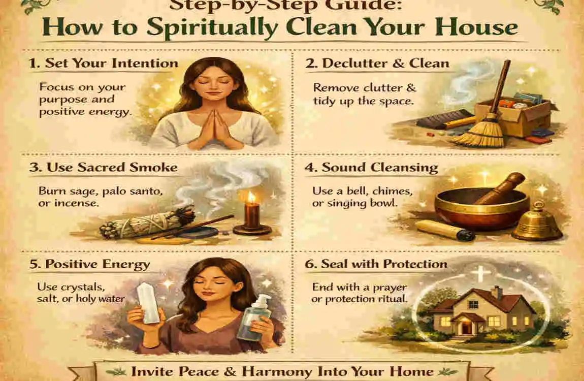 how to spiritually clean your house