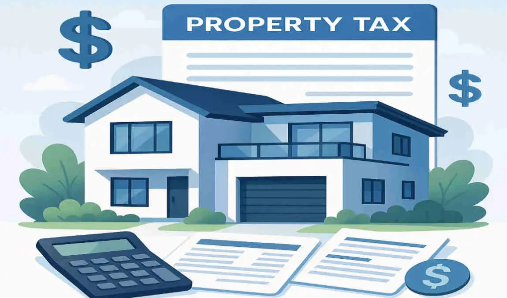 are real estate taxes the same as property taxes