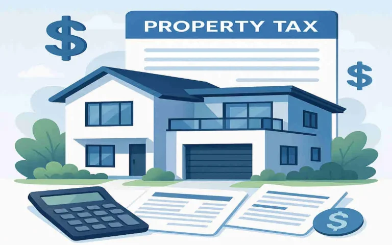 are real estate taxes the same as property taxes