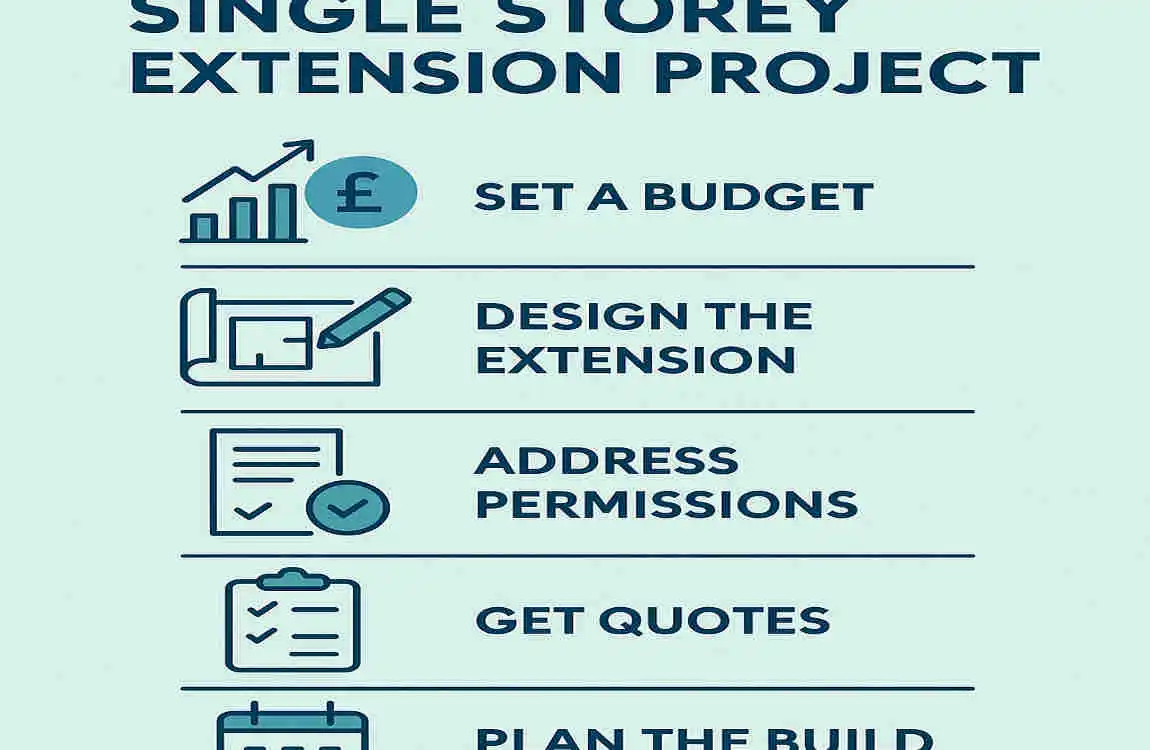single storey house extension
