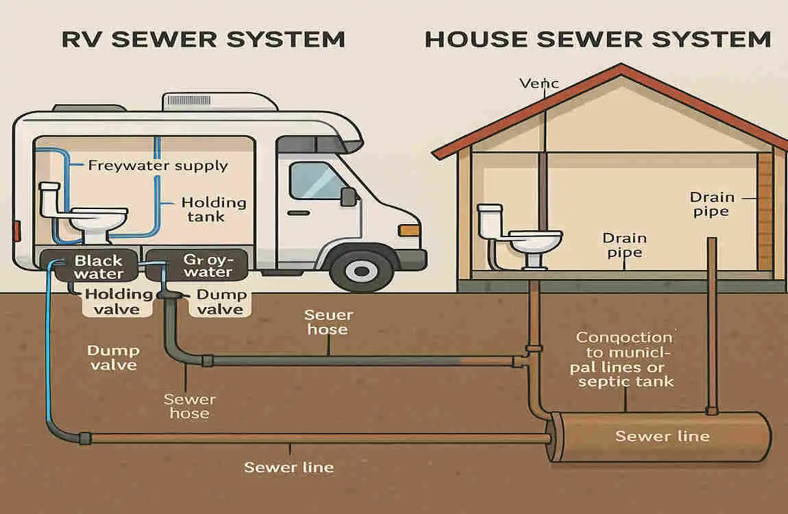 How to Safely Connect Your RV to House Sewer Lines