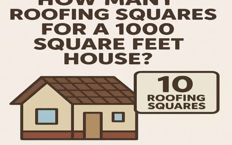 how many squares of roofing is 1000 square feet