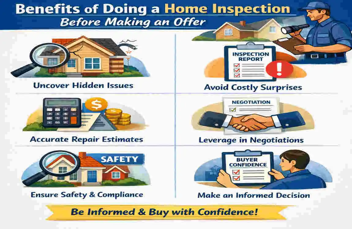 can you do a home inspection before making an offer