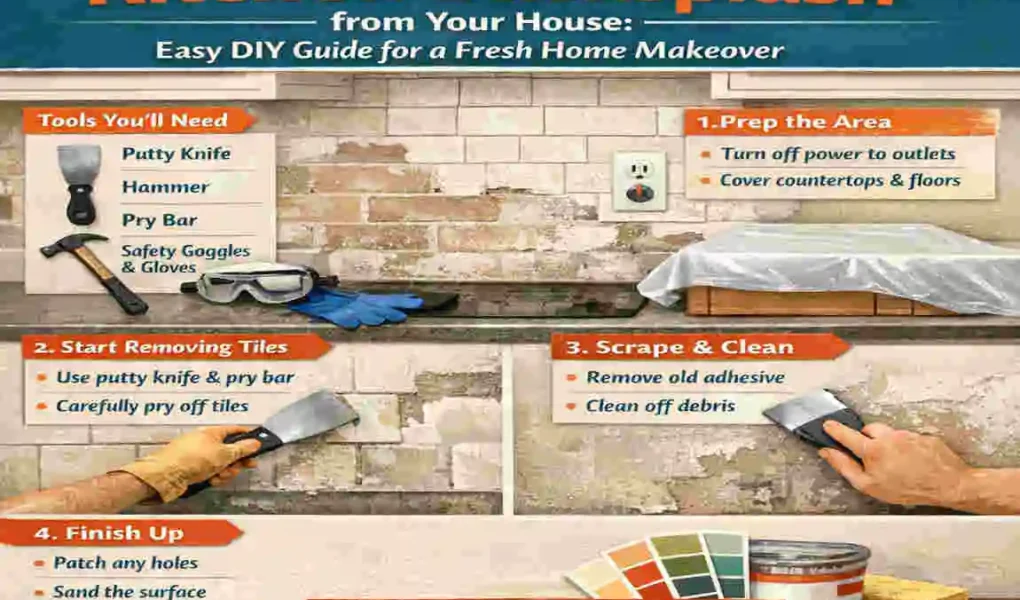 How to Remove Kitchen Backsplash from Your House: Easy DIY Guide for a Fresh Home Makeover