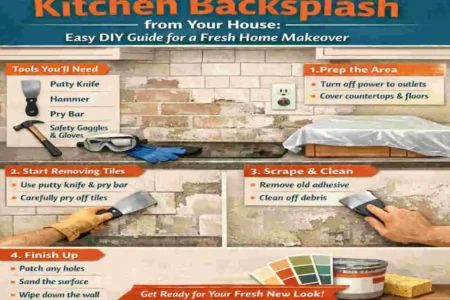 How to Remove Kitchen Backsplash from Your House: Easy DIY Guide for a Fresh Home Makeover