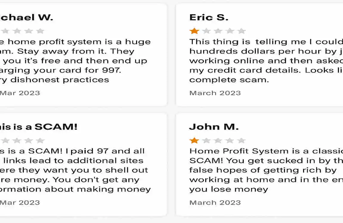 Home Profit System: Scam or Golden Opportunity?