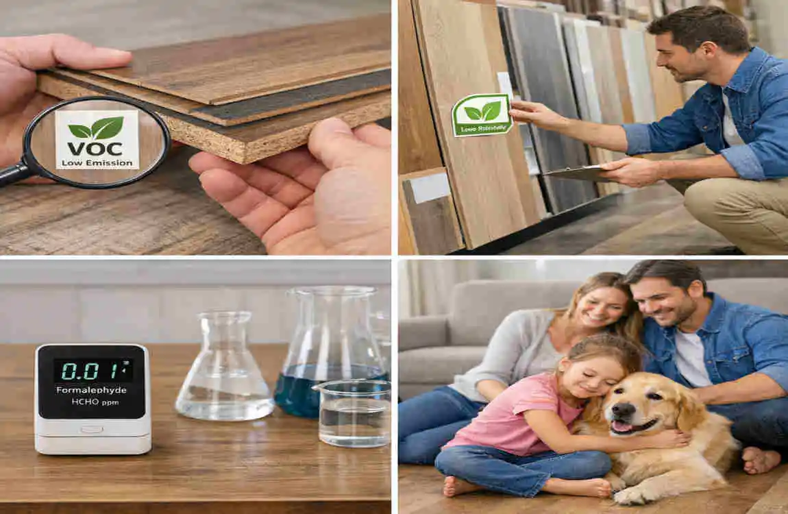 are laminate floors toxic