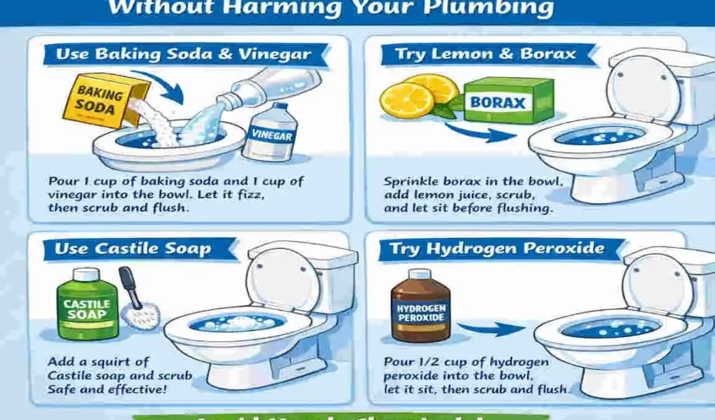 is toilet cleaner bad for pipes