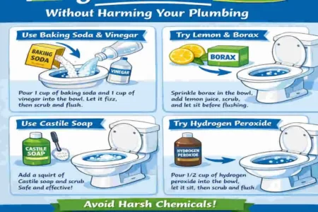 is toilet cleaner bad for pipes