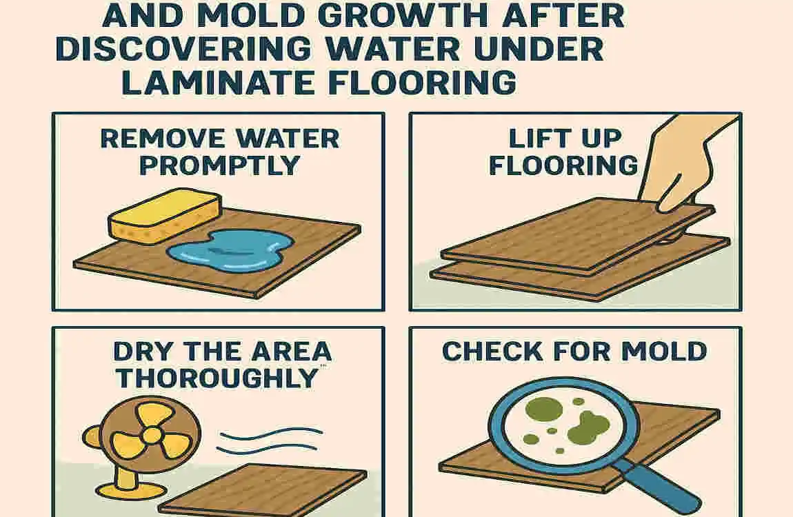 How to Dry Laminate Flooring with Water Under It in Your Home