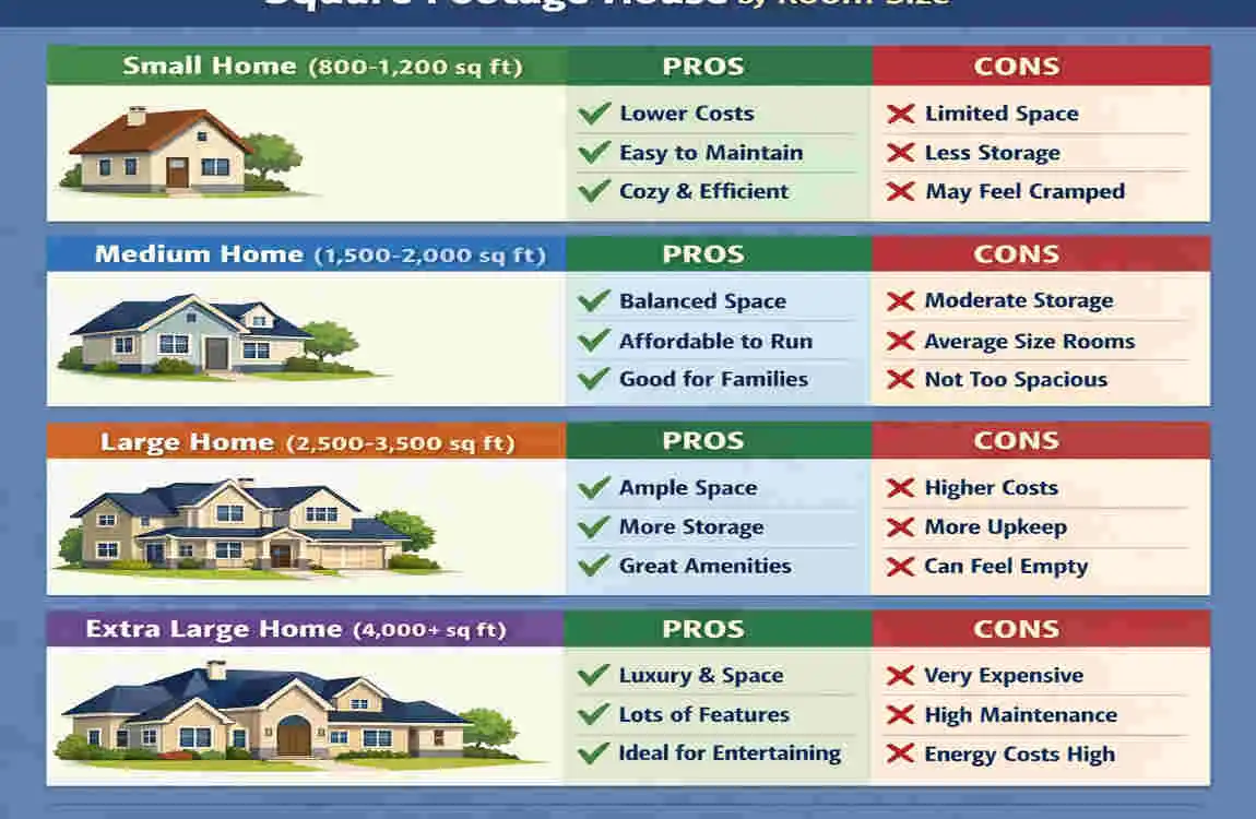 how big is square feet house