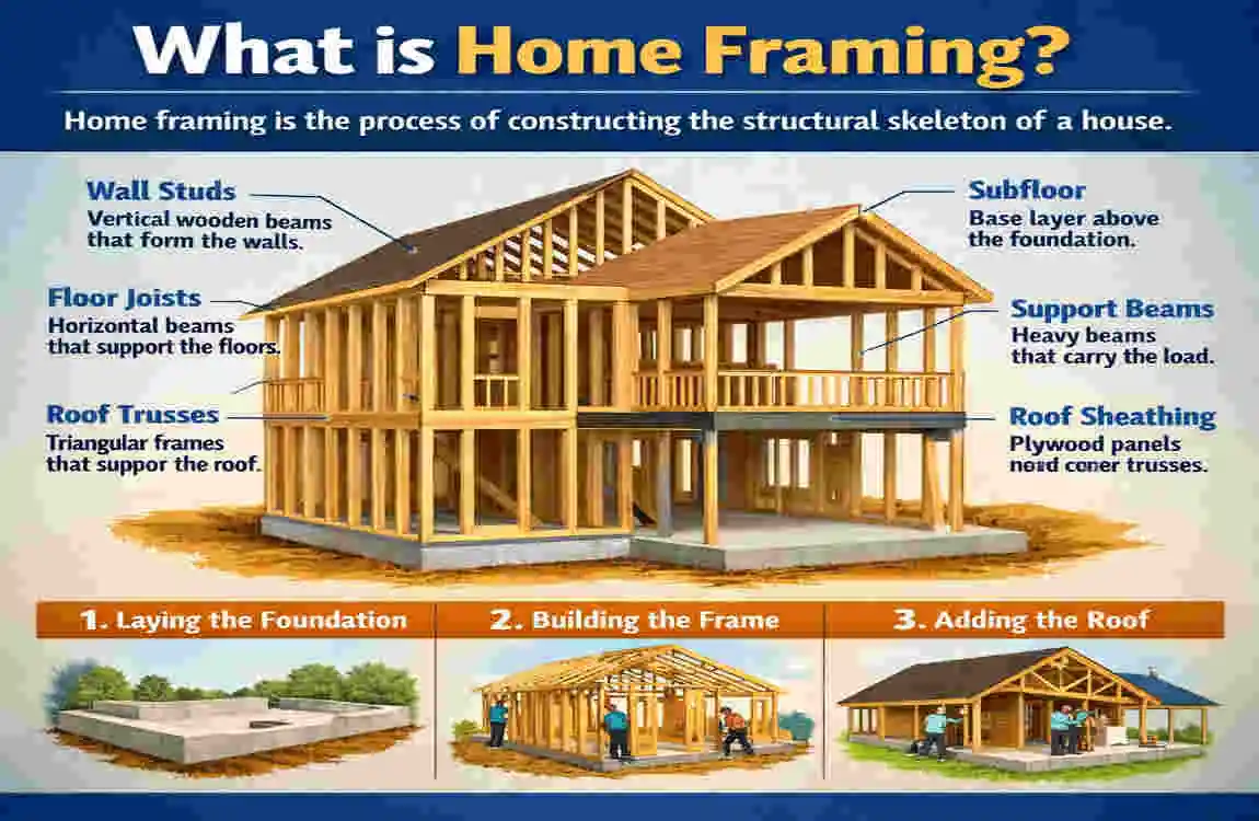 after framing how long to finish house