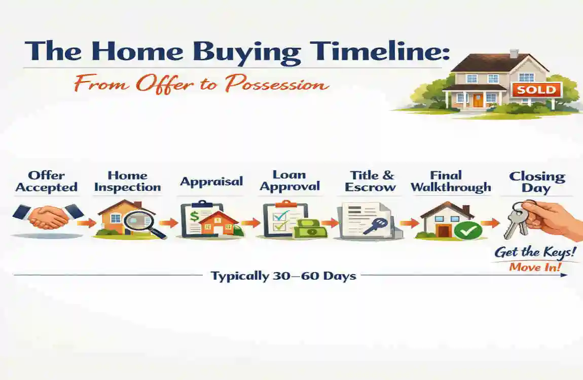 when does buyer take possession of home