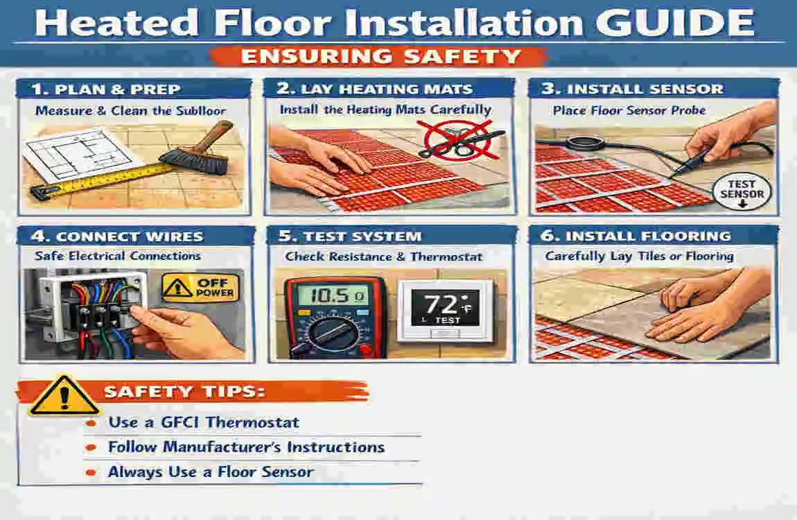 are heated floors safe
