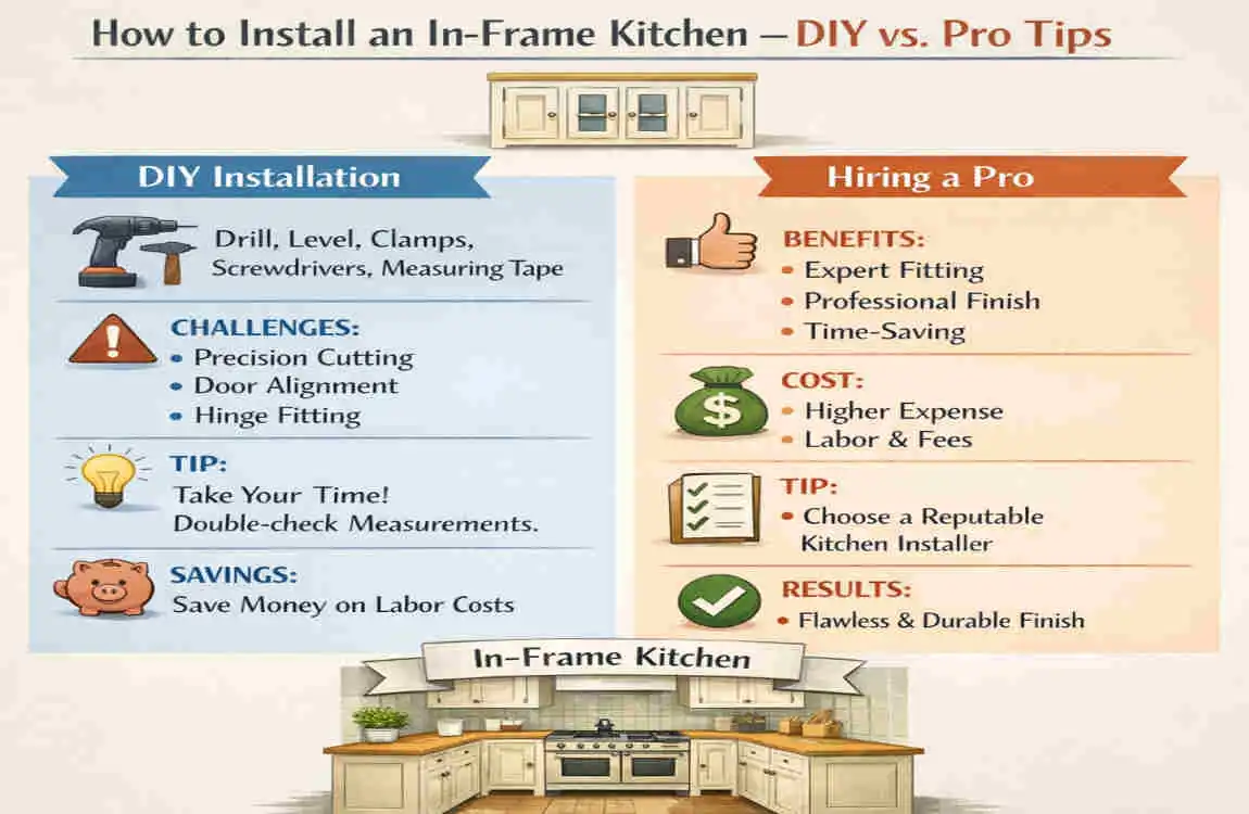 whats an in frame kitchen