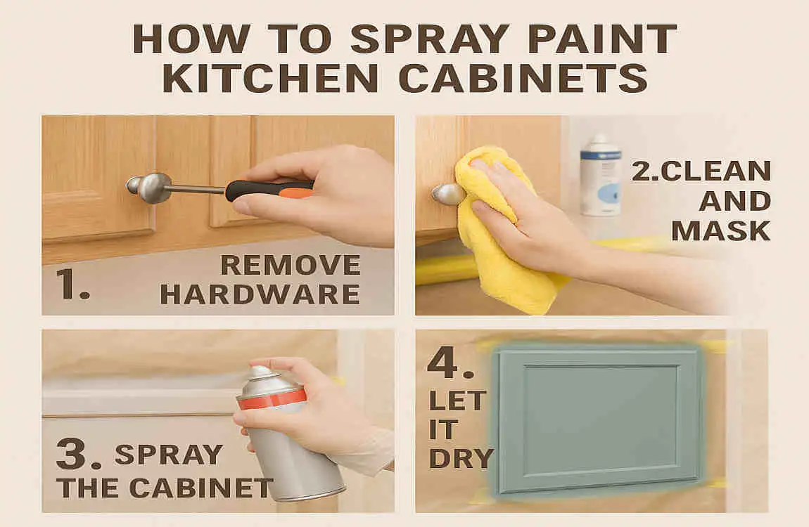 Can You Use Canned Spray Paint for Kitchen Cabinets in Your Home?